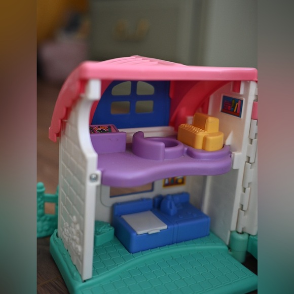 FisherPrice Little People Sweet Sounds Home Dollhouse + Accessories SOUND WORKS! - Picture 15 of 17